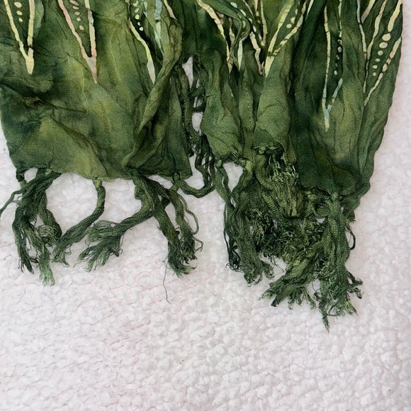 Azure Blue Fringe Swim Coverup Resort Wear - Picture 5 of 7